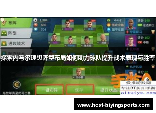 探索内马尔理想阵型布局如何助力球队提升战术表现与胜率